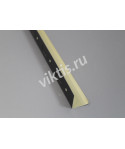 Уголок PL 25x25 3305 чёрный L=3м (алюм.)