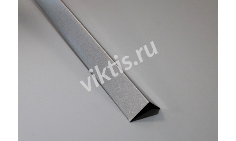 Уголок  PL 19x24 металлик L= 3 м (алюм.)
